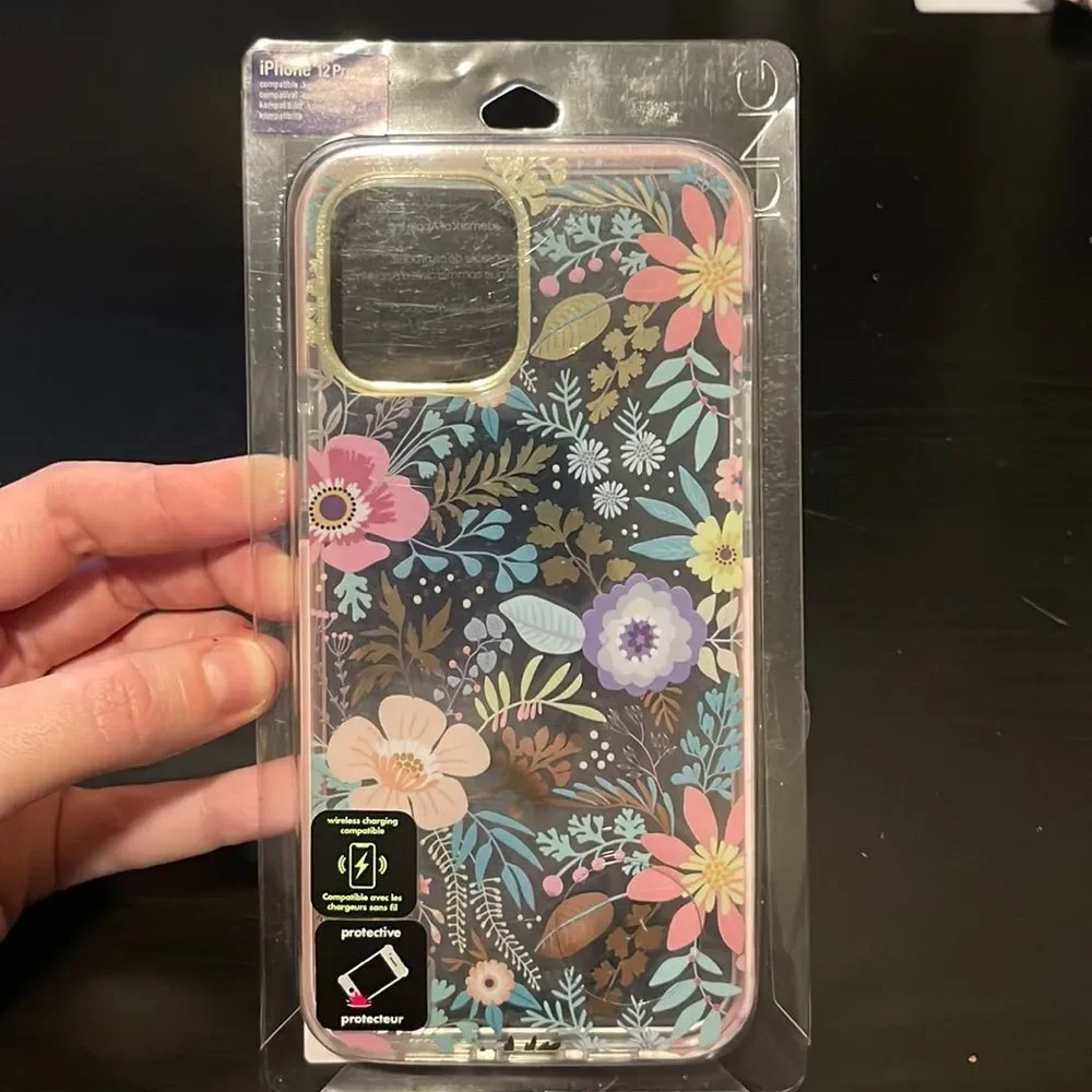 ICING iPhone 12 Pro Max Clear Floral Phone Case NWT